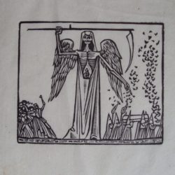 Werner Klemke - Decameron Proemio - La peste a Firenze