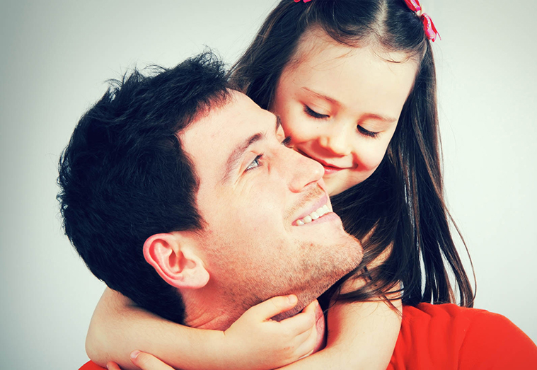 Padre e bambina