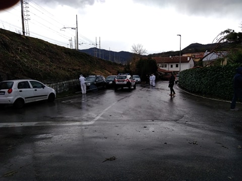 Maltempo Val di Bisenzio e grandine a Vaiano
