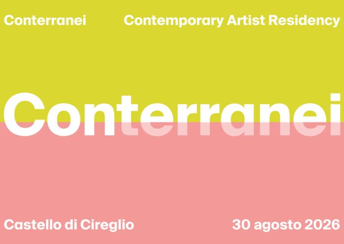 Opere d'arte permanenti installate nel borgo di Castello di Cireglio per il progetto Conterranei.