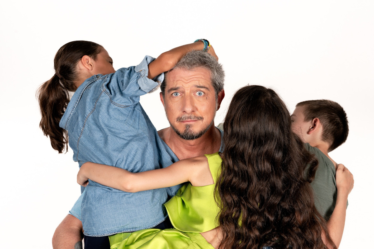 Paolo Ruffini sul palco per lo spettacolo teatrale Il Babysitter.
