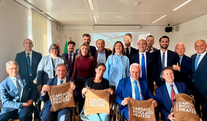 cardato riciclato pratese bruxelles sede regione toscana
