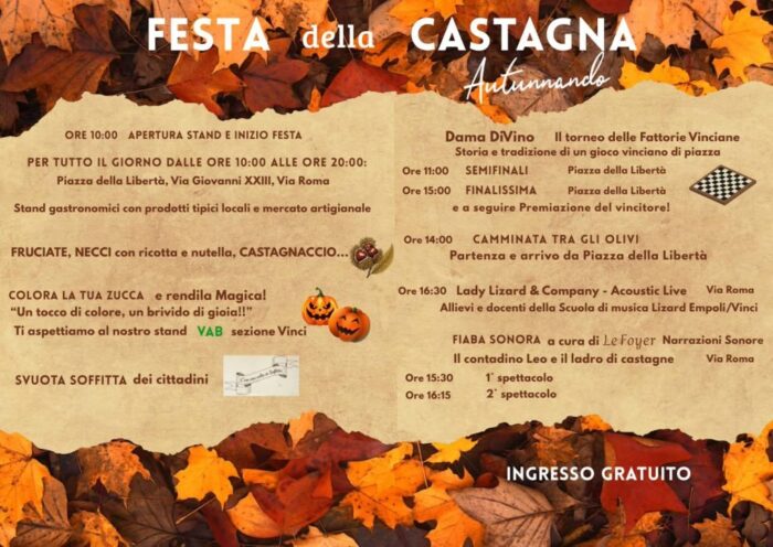 festa castagna 26 programma