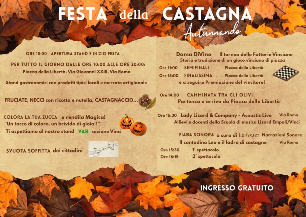 festa castagna 26 programma